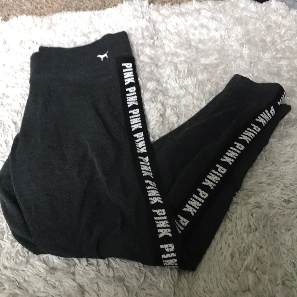 PINK high waisted leggings